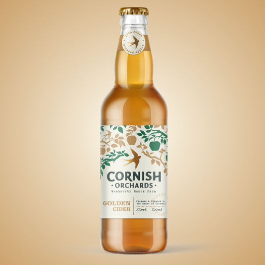 Cornish Orchards Golden Cider - 500ml Bottle