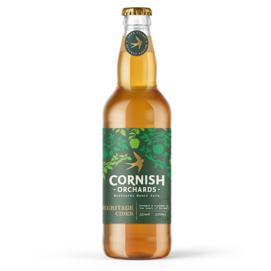 Cornish Orchards Heritage Cider - 500ml Bottle