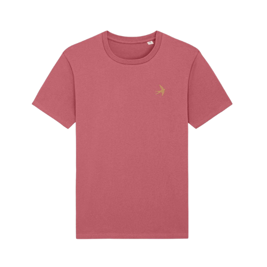Swallow T-Shirt - Raspberry Mist