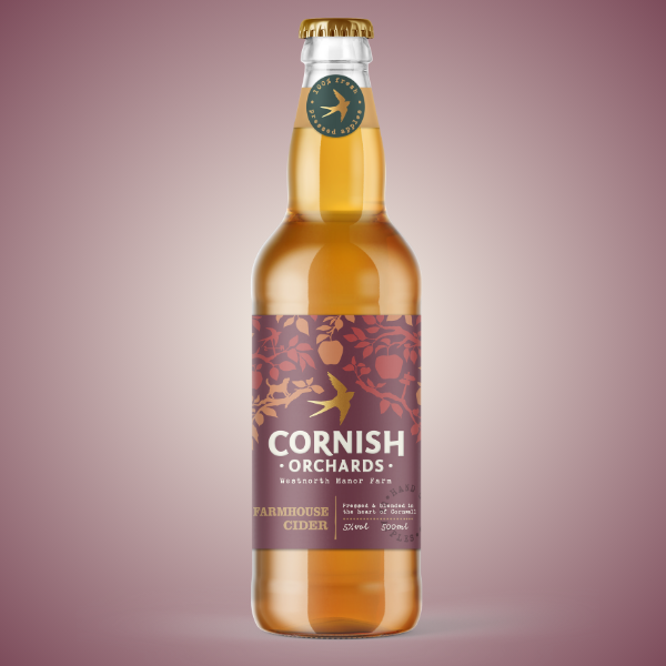 Cornish Orchards Farmhouse Cider - 500ml Bottle