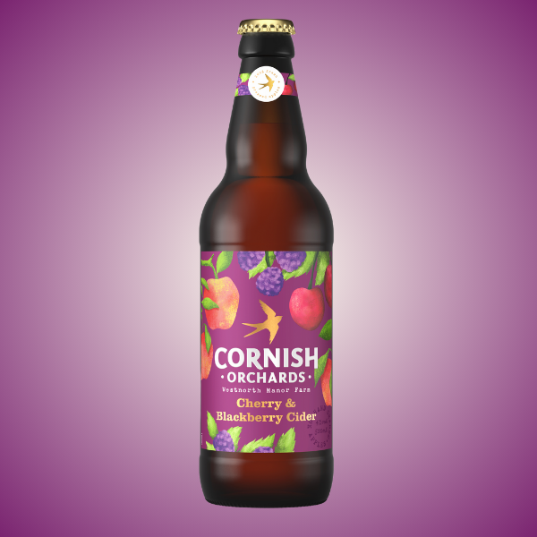 Cornish Orchards Cherry and Blackberry - 500ml Bottle