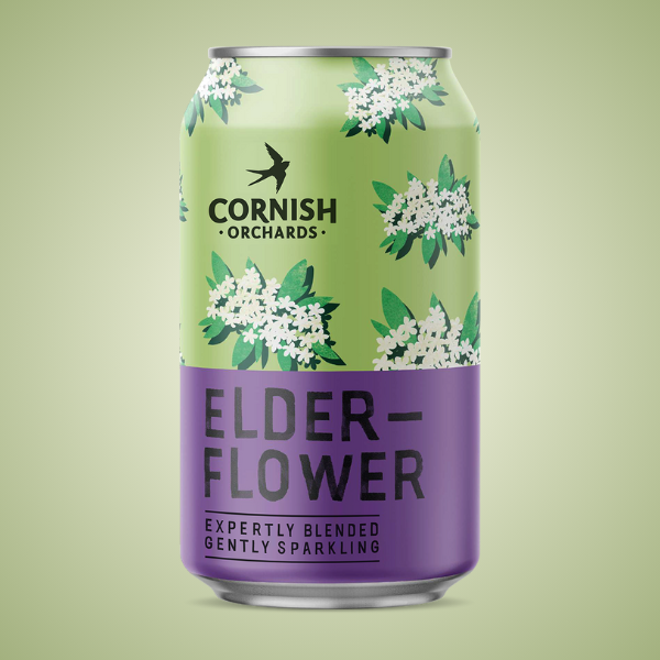 Cornish Orchards Elderflower Presse 330ml Cans