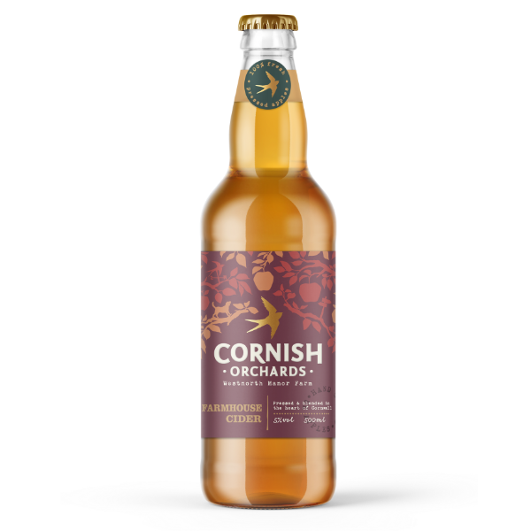 Cornish Orchards Farmhouse Cider - 500ml Bottle