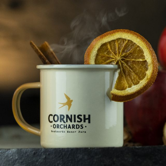 Cornish Orchards Enamel Mug