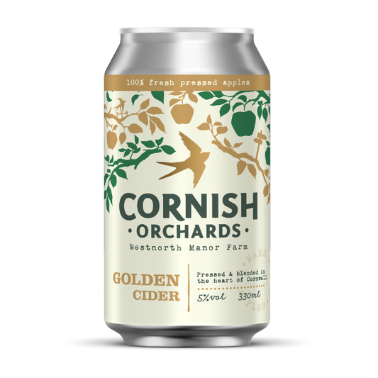 Cornish Orchards Golden Cider - 330ml Can