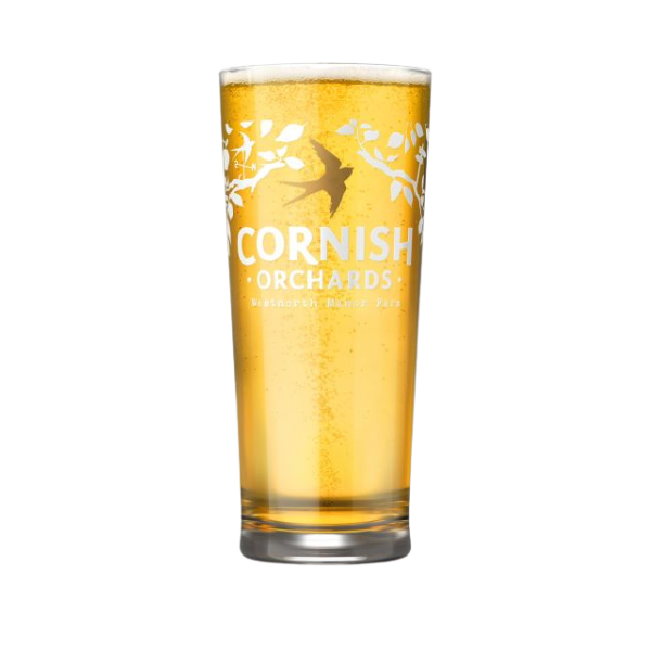 Cornish Orchards Pint Glass